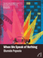 When We Speak of Nothing