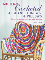Modern Crocheted Afghans, Throws, and Pillows (US): 35 colorful, cozy, and comfortable patterns