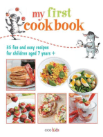 My First Cookbook: 35 fun and easy recipes for children aged 7 years +