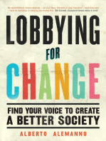 Lobbying for Change: Find Your Voice to Create a Better Society