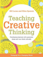 Teaching Creative Thinking: Developing learners who generate ideas and can think critically  (Pedagogy for a Changing World series)