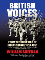 British Voices of the Irish War of Independence: The words of British servicemen in Ireland 1918–1921