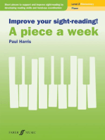 Improve your sight-reading! A piece a week Piano Level 2