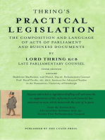 Thring's Practical Legislation: The Composition and Language of Acts of Parliament and Business Documents