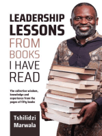Leadership Lessons from Books I Have Read