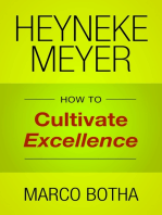 Heyneke Meyer: How to Cultivate Excellence
