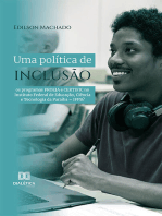 Uma política de inclusão: os programas PROEJA e CERTIFIC no Instituto Federal de Educação, Ciência e Tecnologia da Paraíba – IFPB?