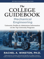 The College Guidebook: Mechanical Engineering: University Proﬁles & Admissions Information on the Top University Programs