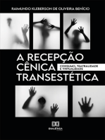 A recepção cênica transestética:  consumo, teatralidade e virtualidade