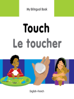 My Bilingual Book–Touch (English–French)