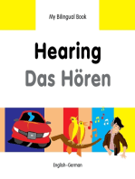 My Bilingual Book–Hearing (English–German)