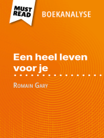 Een heel leven voor je van Romain Gary (Boekanalyse): Volledige analyse en gedetailleerde samenvatting van het werk