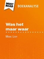 Was het maar waar van Marc Levy (Boekanalyse): Volledige analyse en gedetailleerde samenvatting van het werk