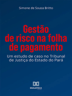 Gestão de risco na folha de pagamento: um estudo de caso no Tribunal de Justiça do Estado do Pará