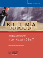 Politikunterricht in den Klassen 5 bis 7: Eine praxisorientierte Einführung in die Unterrichtsplanung