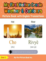 My First Haitian Creole Weather & Outdoors Picture Book with English Translations: Teach & Learn Basic Haitian Creole words for Children, #8