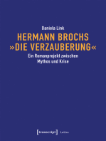 Hermann Brochs »Die Verzauberung«: Ein Romanprojekt zwischen Mythos und Krise