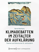 Klimadebatten im Zeitalter der Aufklärung: Theorien und Diskurse des 18. Jahrhunderts