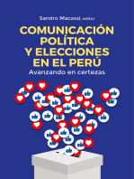 Comunicación política y elecciones en el Perú: Avanzando en certezas