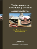 Textos escolares, dictaduras y después