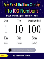 My First Haitian Creole 1 to 100 Numbers Book with English Translations: Teach & Learn Basic Haitian Creole words for Children, #20