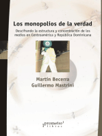 Los monopolios de la verdad: Descifrando la estructura y concentración de los medios en Centroamérica y República Dominicana