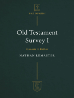 Old Testament Survey I: Genesis to Esther