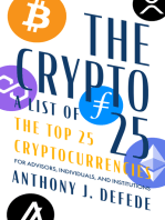 The Crypto 25: A List of the Top 25 Cryptocurrencies: For Advisors, Individuals, and Institutions