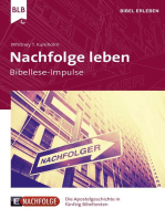 Nachfolge leben: Bibellese-Impulse