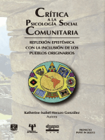 Crítica a la psicología social comunitaria: reflexión epistémica con la inclusión de los pueblos originarios