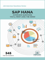 SAP HANA Interview Questions You'll Most Likely Be Asked: Job Interview Questions Series