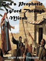 God's Prophetic Word Through Micah