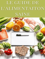 Le guide de l’alimentation saine: Nutrition