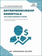 Entrepreneurship Essentials You Always Wanted To Know: Self Learning Management