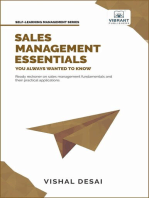 Sales Management Essentials You Always Wanted To Know: Self Learning Management