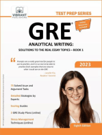 GRE Analytical Writing