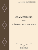 Commentaire sur l'Épître aux Galates