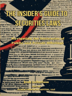 The Insider's Guide to Securities Law: Navigating the Intricacies of Public and Private Offerings