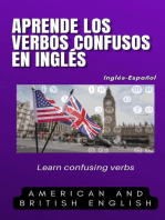 Aprende los verbos confusos en inglés: Aprende más vocabulario en inglés, #3