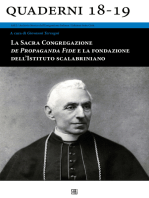 La Sacra Congregazione De Propaganda Fida e la fondazione dell'Istituto Scalabriniano