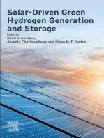 Solar-Driven Green Hydrogen Generation and Storage