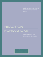 Reaction Formations: The Subject of Ethnonationalism