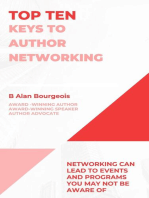Top Ten Keys to Author Networking