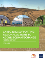 CAREC 2030: Supporting Regional Actions to Address Climate Change: A Scoping Study