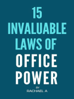 15 Invaluable Laws Of Office Power