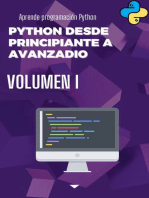 Aprende programación Python: python, #1