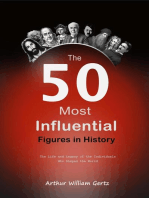 The 50 Most Influential Figures in History: The Life and Legacy of the Individuals Who Shaped the World