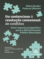 Do contencioso à resolução consensual de conflitos:  uma resposta pragmática para a Administração Pública Municipal