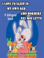I Love to Sleep in My Own Bed Amo dormire nel mio letto (English Italian): English Italian Bilingual book
