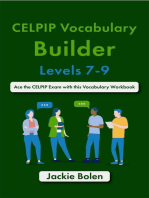 CELPIP Vocabulary Builder, Levels 7-9: Ace the CELPIP Exam with this Vocabulary Workbook
